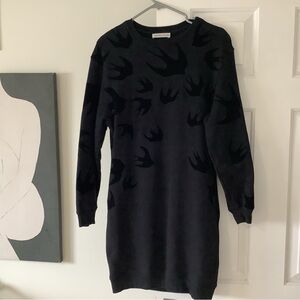 Alexander McQueen Swallow Bird Pattern Dress